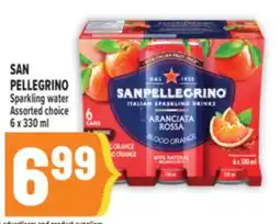 Marché Adonis SAN PELLEGRINO Sparkling water offer