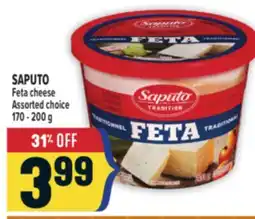 Marché Adonis SAPUTO Feta cheese offer
