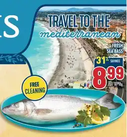 Marché Adonis FRESH SEA BASS offer