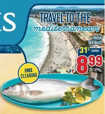 Marché Adonis FRESH SEA BASS offer