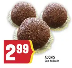 Marché Adonis ADONIS Rum ball cake offer