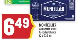 Marché Adonis MONTELLIER Carbonated water offer