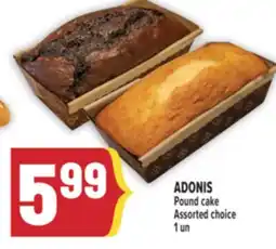 Marché Adonis ADONIS Pound cake offer