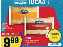 Marché Adonis CEDAR Couscous offer