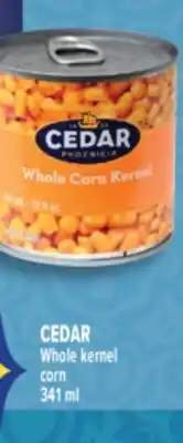 Marché Adonis CEDAR Whole kernel corn offer