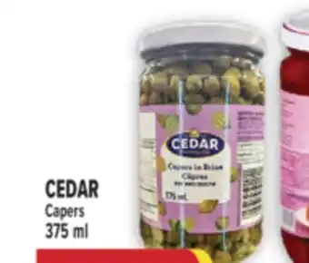 Marché Adonis CEDAR Capers offer