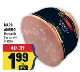 Marché Adonis MARC ANGELO Mortadella offer