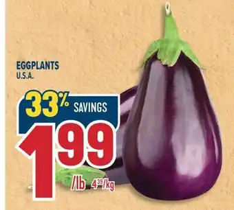 Marché Adonis EGGPLANTS offer