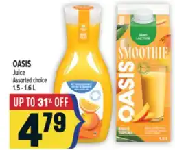 Marché Adonis OASIS Juice offer