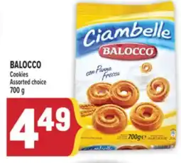 Marché Adonis BALOCCO Cookies offer