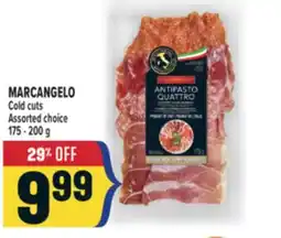 Marché Adonis MARCANGELO Cold cuts offer