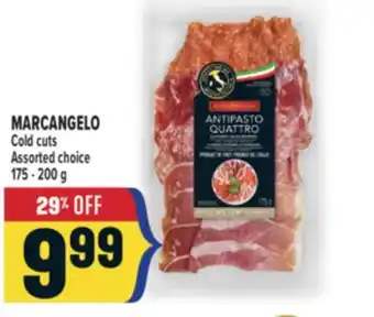 Marché Adonis MARCANGELO Cold cuts offer