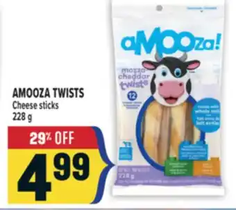 Marché Adonis AMOOZA TWISTS Cheese sticks offer