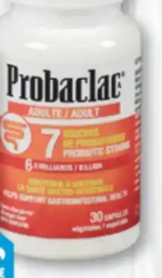 Familiprix PROBACLAC, Selected probiotics offer