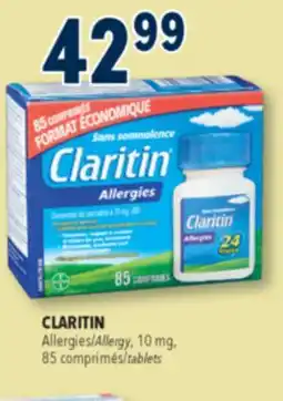 Familiprix CLARITIN, Allergy, 10 mg, 85 tablets offer