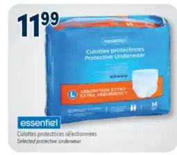 Familiprix Essentiel extra absorbency protective underwear L 14un offer