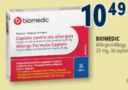 Familiprix BIOMEDIC, Allergies/Allergy 25 mg, 36 caplets offer