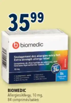 Familiprix BIOMEDIC, Allergy, 10 mg, 84 tablets offer