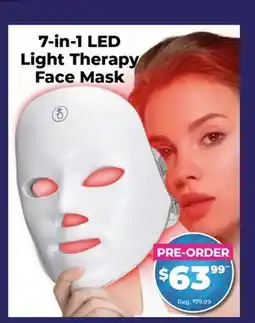 Showcase 7-in-1 LED Light Therapy Face Mask offer