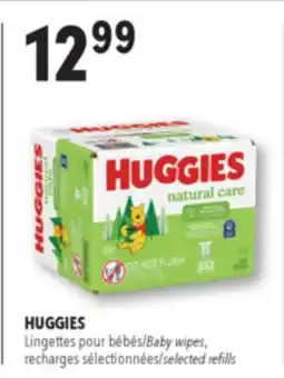 Familiprix Huggies Natural Care sensitive skin & fragrance free baby wipes 2x176un offer