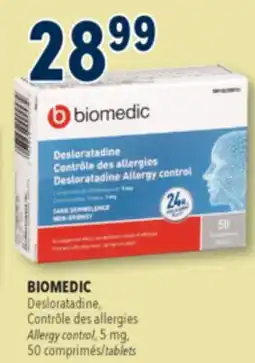 Familiprix BIOMEDIC, Allergy control, 5 mg, 50 tablets offer