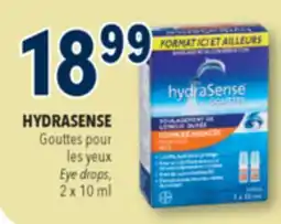Familiprix HYDRASENSE, Eye drops, 2 x 10 ml offer