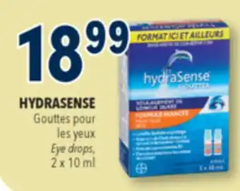 Familiprix HYDRASENSE, Eye drops, 2 x 10 ml offer