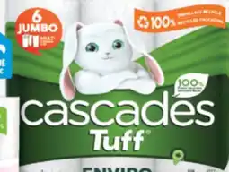 Familiprix CASCADES, Tuff Enviro, Paper towels, 6 jumbo rolls offer