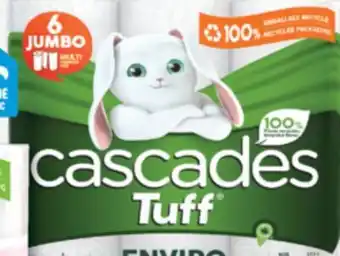 Familiprix CASCADES, Tuff Enviro, Paper towels, 6 jumbo rolls offer