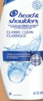 Familiprix Head & Shoulders classic clean shampoo 613ml offer