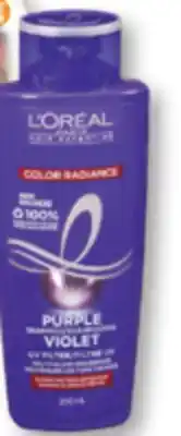 Familiprix L'Oréal Paris Hair Expertise Color Radiance Purple shampoo for blonde and highlighted hair 200ml offer