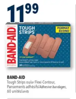 Familiprix BAND-AID, Tough Strips or Flexi, Adhesive bandages, 60 units offer