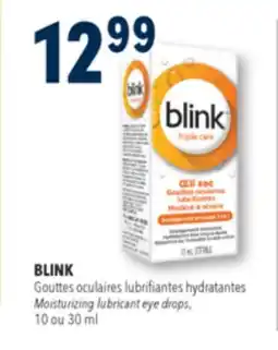 Familiprix Blink Triple Care lubricant eye drops 10ml offer