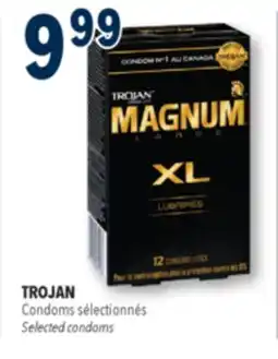 Familiprix Trojan Magnum XL lubricated latex condoms 12un offer