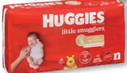 Familiprix Huggies Little Snugglers newborn diapers Size N (up to 10lb) - 31un offer