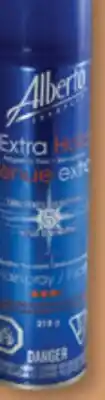Familiprix ALBERTO, Selected styling products offer