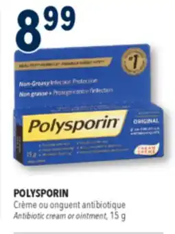 Familiprix POLYSPORIN Antibiotic cream or ointment, 15 g offer