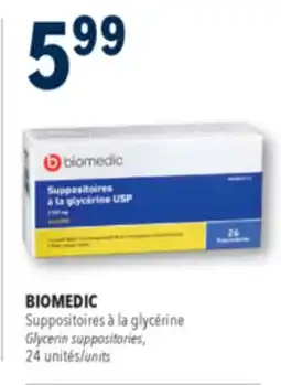 Familiprix BIOMEDIC, Glycerin suppositories, 24 units offer