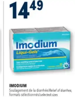 Familiprix IMODIUM fast, soothing relief of diarrhea capsules 12un offer