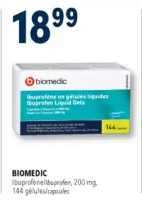 Familiprix BIOMEDIC, Ibuprofen, 200 mg, 144 capsules offer