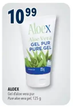 Familiprix Aloex pure aloe vera gel 125g offer