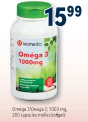 Familiprix Oméga 3 200 capsules softgels offer