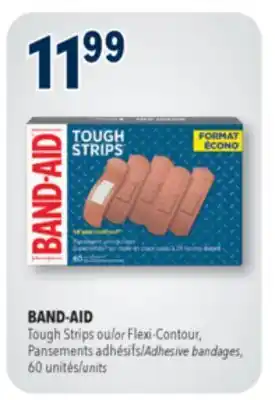 Familiprix BAND-AID, Tough Strips or Flexi-Contour, Adhesive bandages, 60 units offer