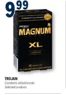 Familiprix TROJAN, Selected condoms offer