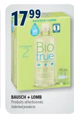 Familiprix BAUSCH + LOMB, Selected products offer