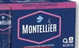 Familiprix MONTELLIER Carbonated natural spring water, 10 x 355 ml offer