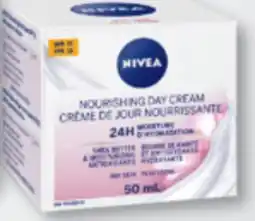 Familiprix Nivea Essentials 24h Moisture Boost + Nourish SPF15 day cream for dry offer