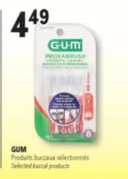 Familiprix GUM Selected buccal products offer