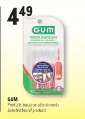 Familiprix GUM Selected buccal products offer