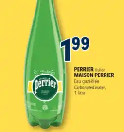 Familiprix PERRIER or MAISON PERRIER Carbonated water offer